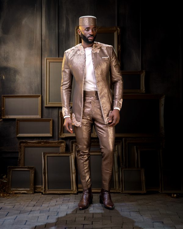 Rose gold exclusive 3 piece safari 550USD 600x750
